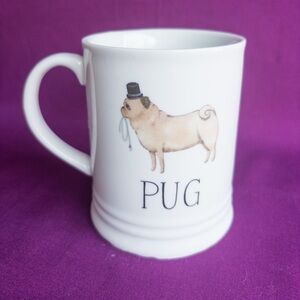 Julianna Swaney Fringe Studio Best Dog Pug Mug Ceramic Coffee Cup